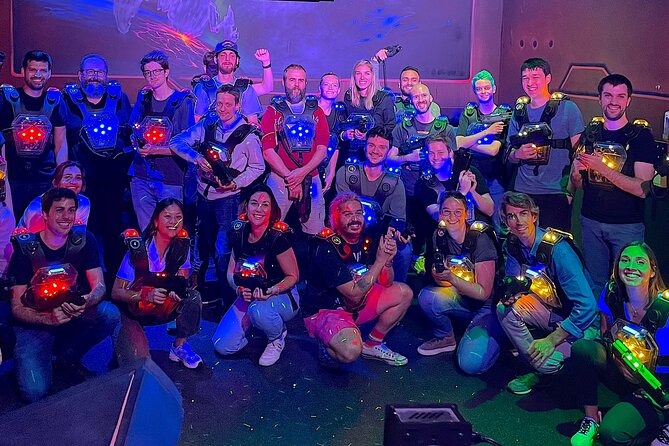 Amasing 2 Laser Tag Games in Brussels (40mn) - Inside the 500-square-meter laser maze