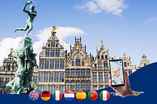 Antwerp: City Walk with Audio Guide in 7 Languages on your Phone - Grote Markt and Antwerp’s public face