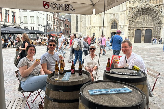 Antwerp: Food Walking Tour with 5 Tastings - Cheese and charcuterie beside Museum Vleeshuis