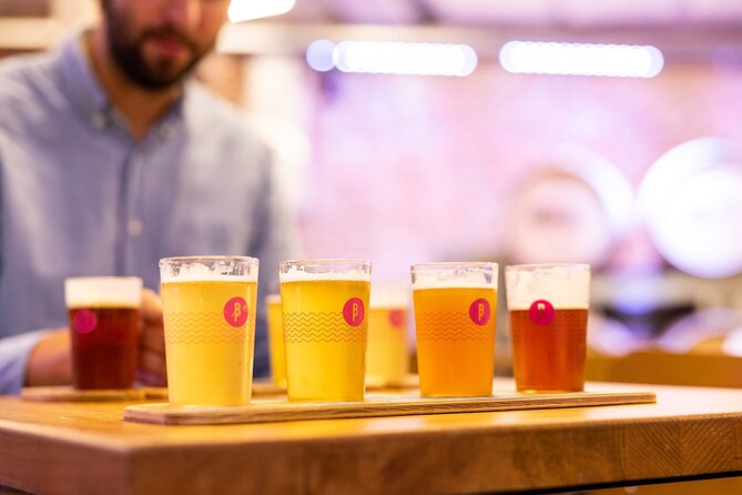 Beer Tasting Tour in Brussels - Arriving at Brussels Beer Project on Rue Antoine Dansaert