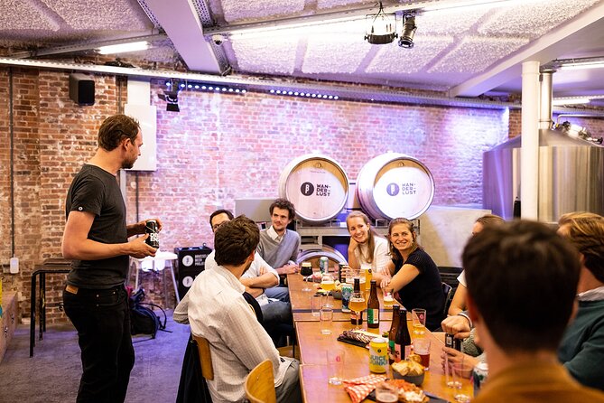 Beer Tasting Tour in Brussels - The four-beer tasting panel
