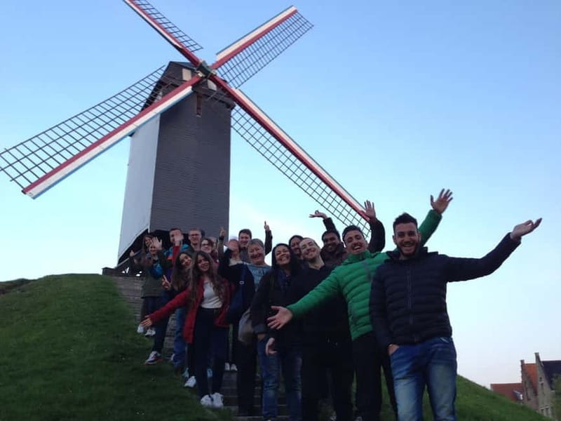 Bruges: 1.5-Hour Dark Side of Bruges Private Tour - Sint-Janshuismolen and the edge of the route