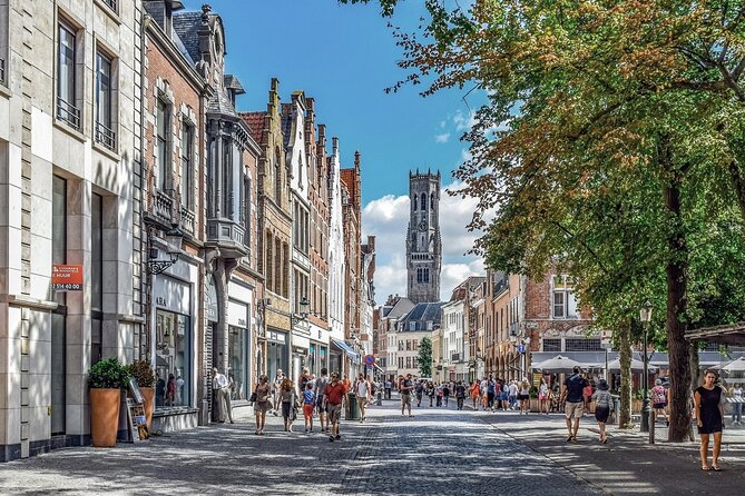 Bruges and Ghent - Belgium's Fairytale Cities - from Brussels - Graslei and St. Nicholas’ Church show another side of Ghent