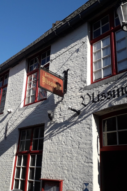 Bruges Beer and Chocolate Walking Tour - A canal boat ride in the middle of the city