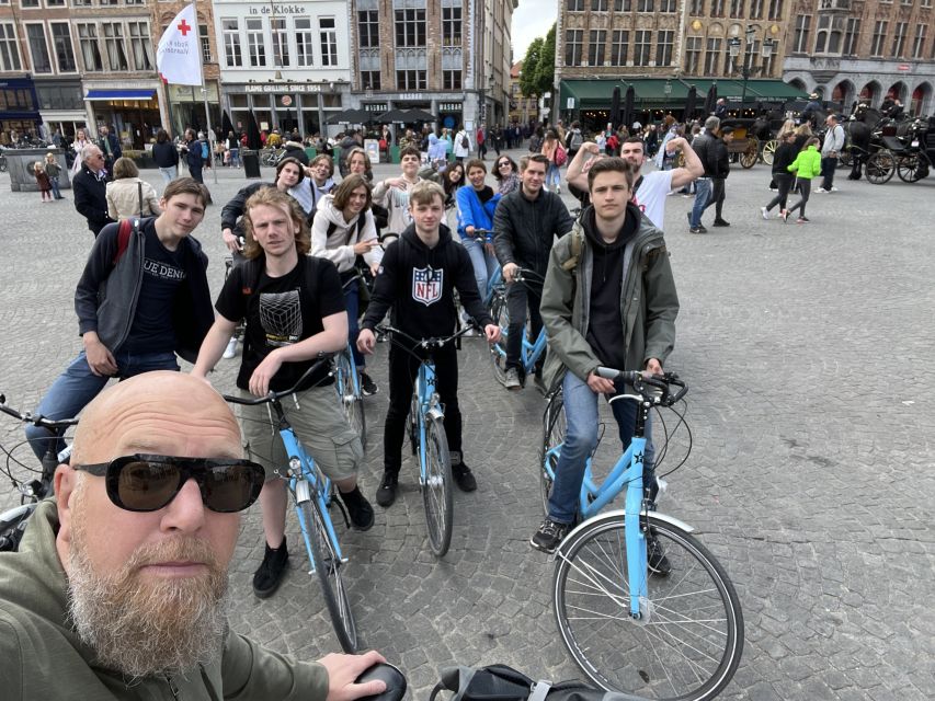 Bruges: City Highlights Bike Tour - The Beguinage and Bruges away from the postcard center