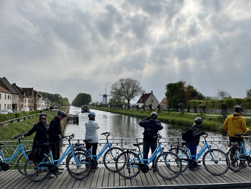 Bruges: Flatlands Guided Bike Tour - A Beer Stop and a Little Friendly Competition