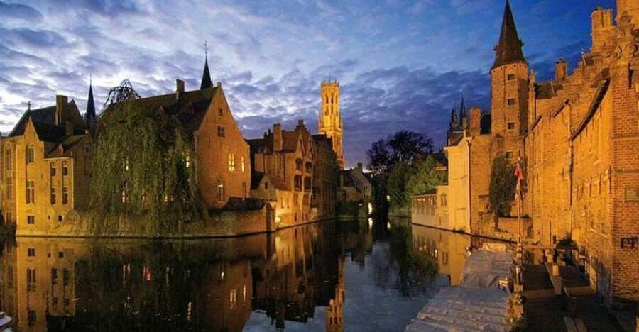 Bruges: Guided Walking Tour - Rozenhoedkaai, the city’s classic view