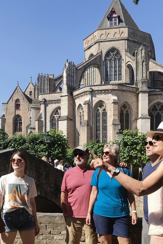 Bruges: Small Group Boat Cruise and Guided Walking Tour - Bonifacius Bridge, Gruuthuse, and the Church of Our Lady