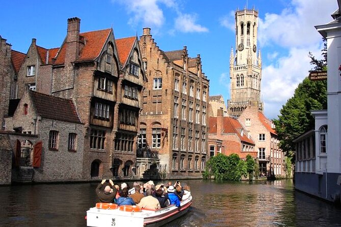 Bruges Tour from Your Cruise Ship with Canal Cruse & Leisure Time - One hour on the Bruges canals