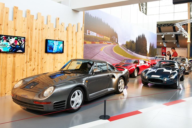 Brussels Autoworld Museum Entrance Ticket - The audioguide and the self-guided format