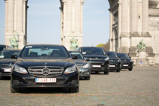 Brussels City all area to Brussels Airport BRU - Private Airport transfer 1-7pax - Key points at a glance