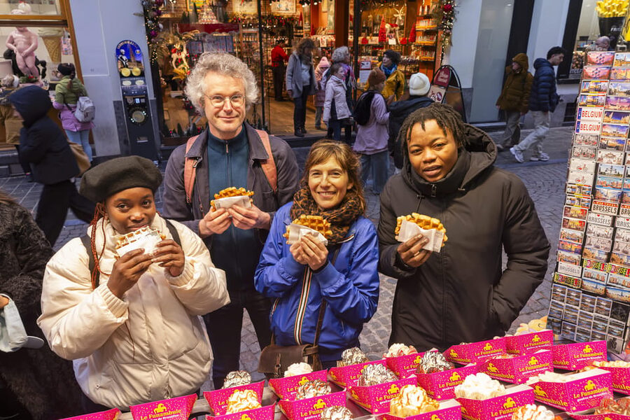 Brussels Food Tour: Main Dish, Beer, Waffle & Chocolate - Finishing at Galerie de la Reine