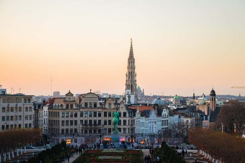 Brussels Highlights: Walking & Bus Tour with Waffle Tasting - Cathedral of St. Michael and St. Gudula