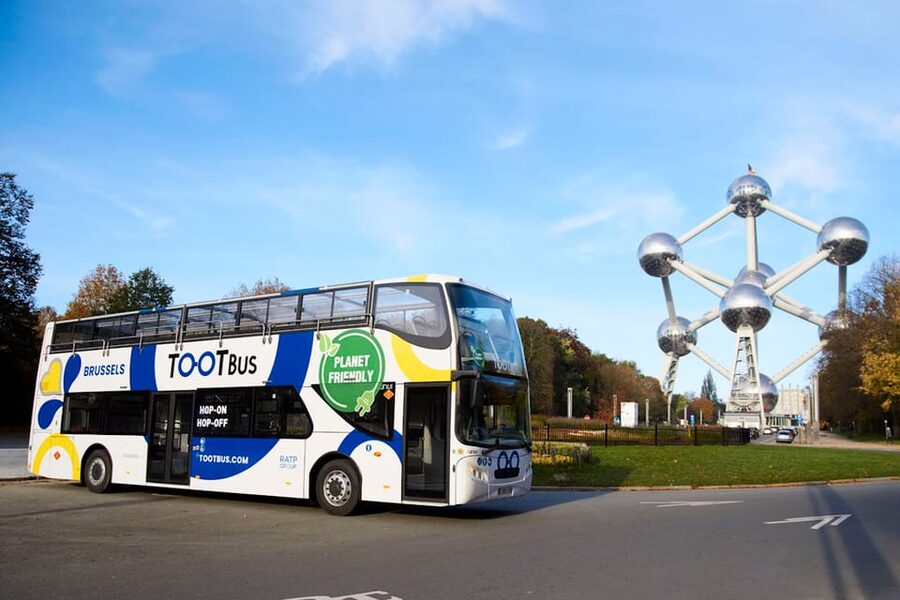 Brussels: Hop-On Hop-Off Bus Tour& Belgian Beer World Museum - What the open-top deck adds
