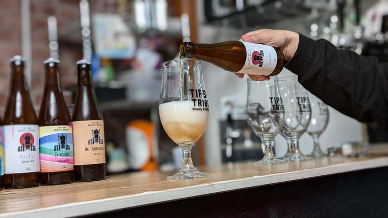 Brussels: micro brewery & distillery tour + beer tasting - Two 16-centiliter pours, two different beer styles