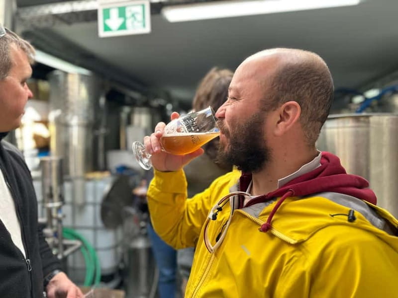 Brussels: micro brewery & distillery tour + beer tasting - Entering Tipsy Tribe in Flanders
