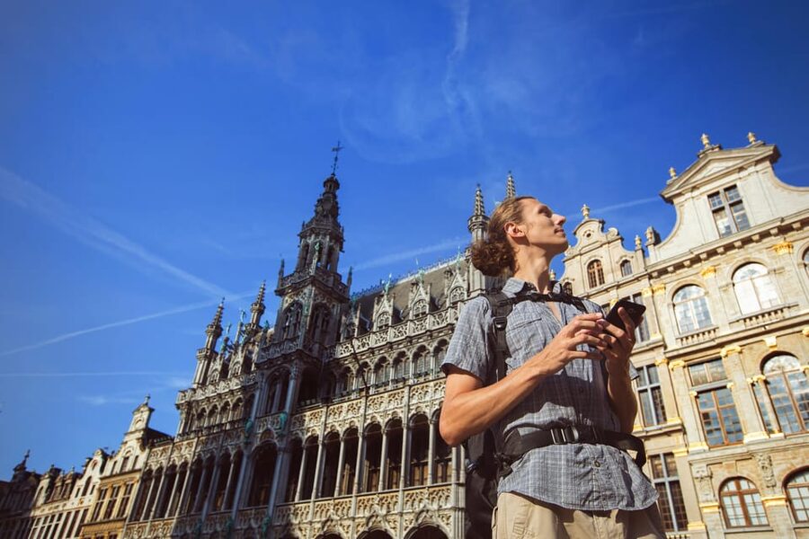 Brussels: Secret Paths and Stories Private Walking Tour - Former markets around Vismet and Rue du Marché aux Porcs