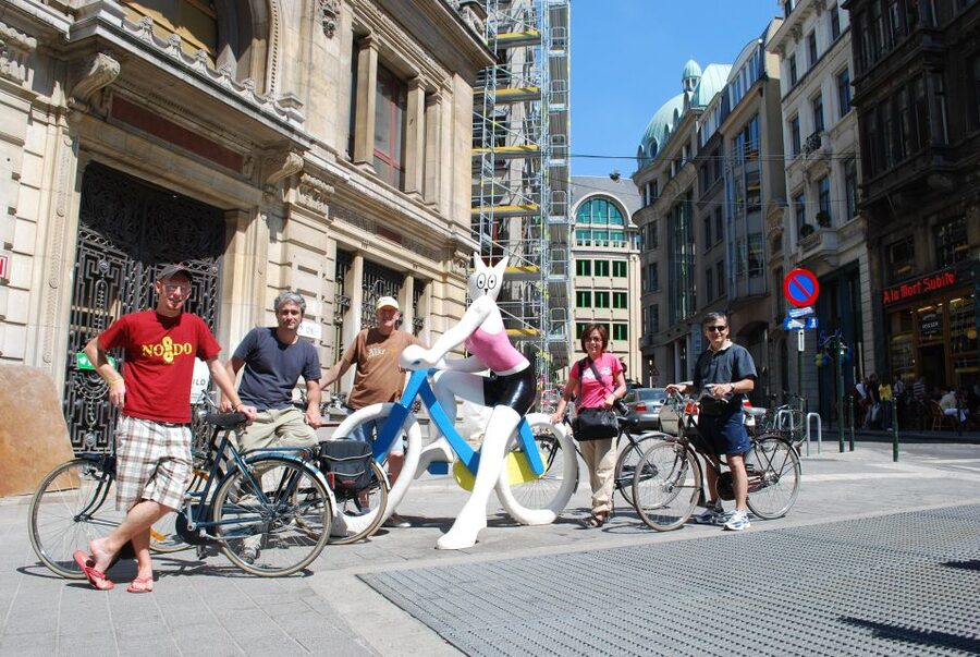 Brussels: Sightseeing Bike Tour - The European Parliament and Brussels as an EU capital