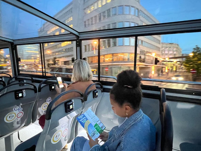 Brussels: Sightseeing Sunset Bus Tour - The route from central Brussels toward Ixelles