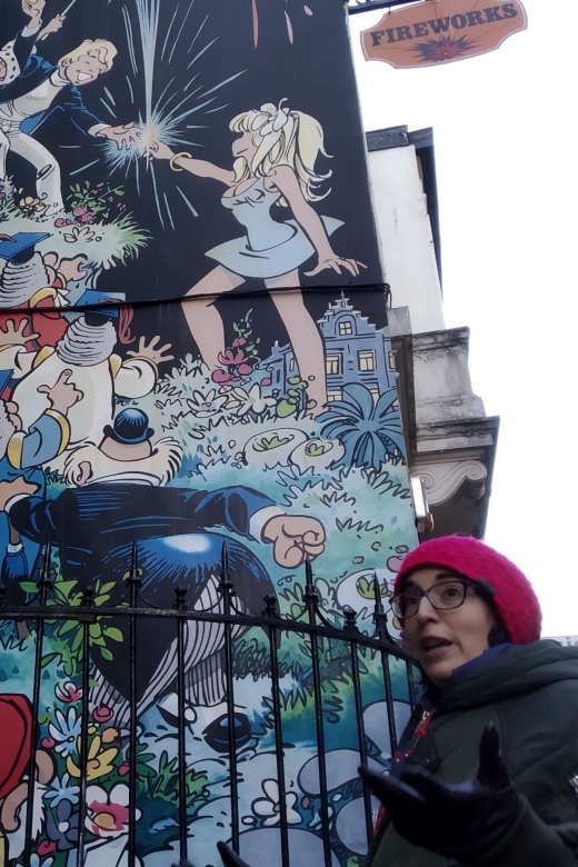 Brussels: The comic book walls walking tour - What the guide adds to a self-guided mural hunt