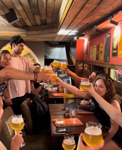 Brussels Tipsy Tour: Cocktail Making, Painting & Chocolates - Starting at The Unusual on Warmoesberg