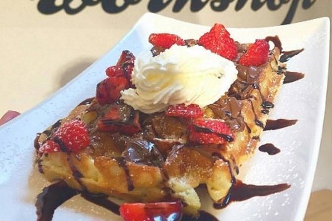 Brussels Waffle Workshop - Making batter with a shared group