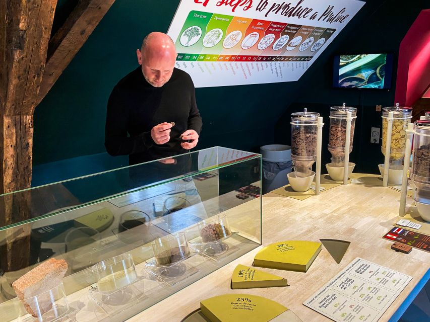 Choco-Story Brussels: Chocolate Museum Entrance with Tasting - Tasting the way through the museum
