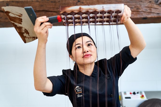 Choco-Story: The Chocolate Museum in Brussels - Watching the master chocolate-maker