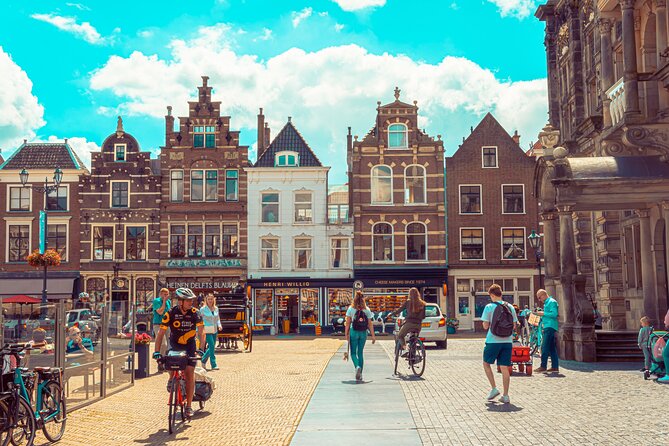 Delft and Keukenhof Gardens Tour from Brussels - The leaning Old Church