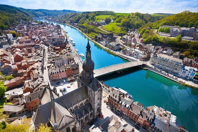 Dinant Discovery Path to Adventure - Crossing Pont Charles-de-Gaulle