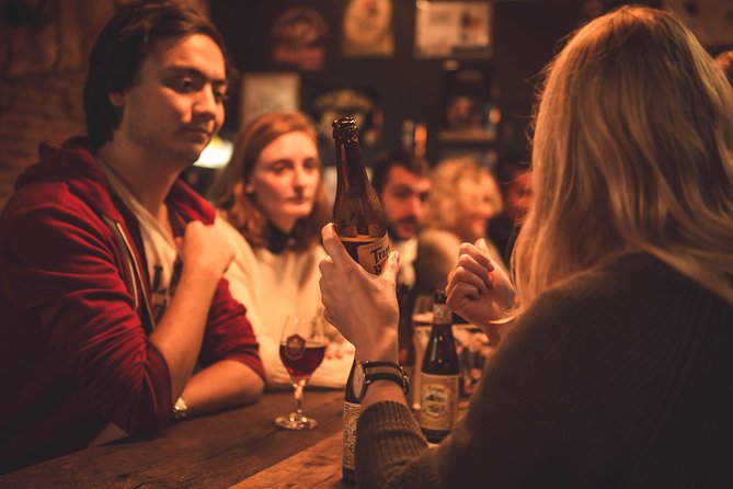 Discover Brussels beer world with a chocolate pairing by a young local - Why this Brussels beer walk works