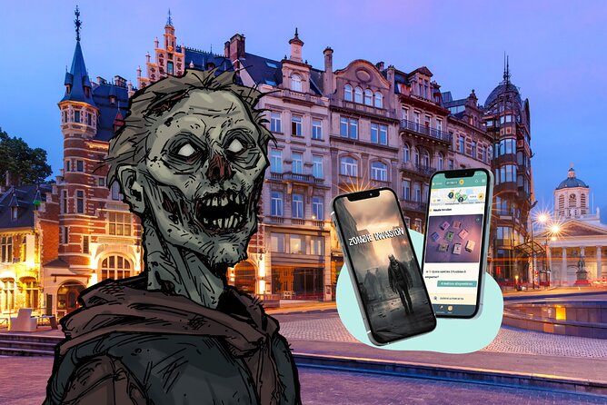Discover Brussels while escaping the zombies! Escape game - Your Phone Is the Essential Equipment