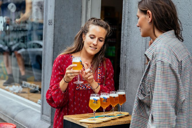 Drinks & Bites in Brussels Private Tour - Halles Saint-Géry, old market atmosphere and beer talk