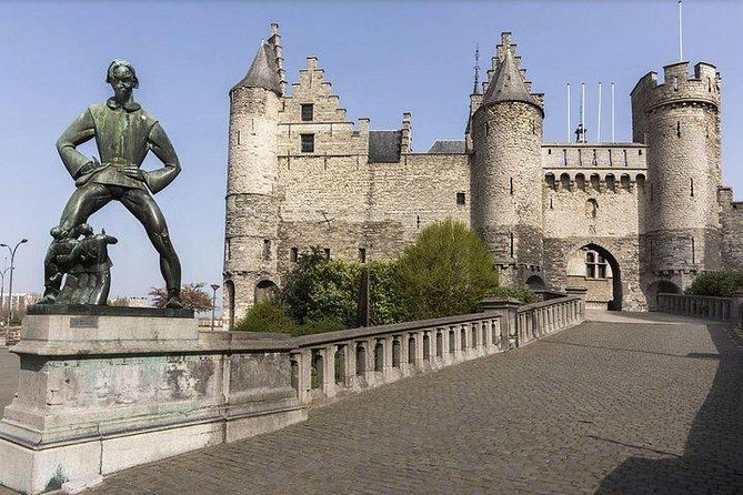 Excursion to Antwerp and Ghent by bus from Brussels with stop at the Atomium - Antwerp Cathedral, Groenplaats, and Meir Avenue