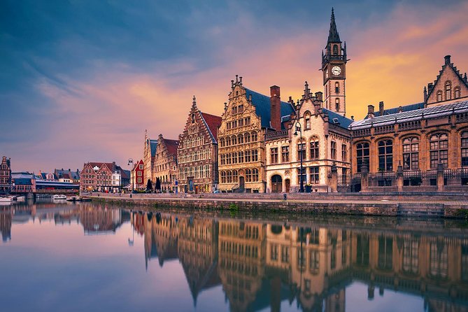 Excursion to Antwerp and Ghent by bus from Brussels with stop at the Atomium - St. Bavo’s Cathedral and the Mystic Lamb