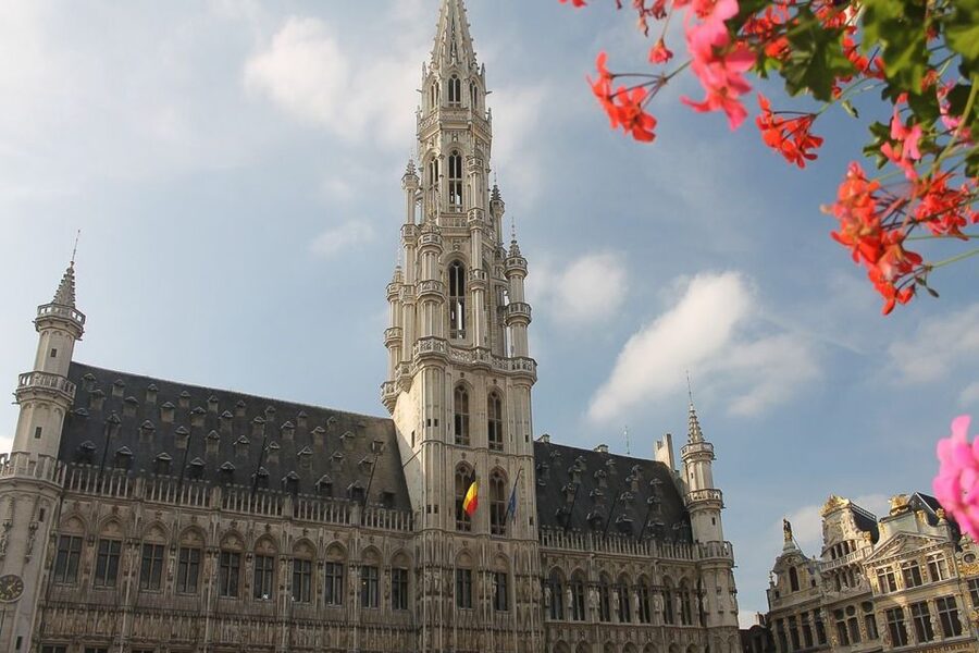 From Amsterdam: Private Sightseeing Trip to Brussels - St. Michael’s Cathedral and the city’s grand façades