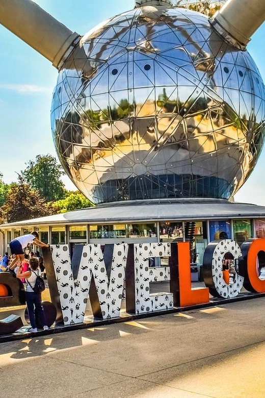 From Amsterdam: To Brussels - Travel as a VIP - The Atomium brings a modern note