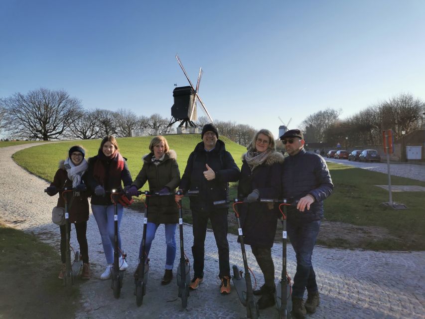 From Bruges to Damme: Private Electric Scooter tour - A Flexible Route, Not a Fixed Show