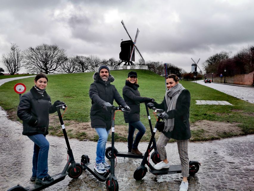From Bruges to Damme: Private Electric Scooter tour - Meeting the Guide at Komvest 1