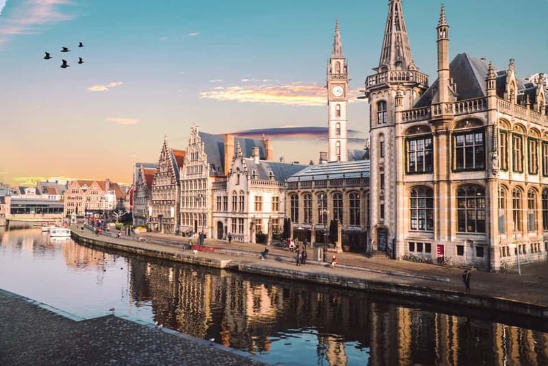 From Brussels: Day Trip to Ghent with Atomium in English - Graslei and the city’s trading past