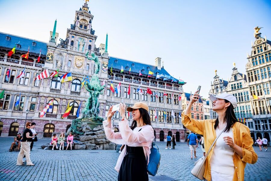 From Brussels: Guided Antwerp City Tour - The castle beside the Scheldt