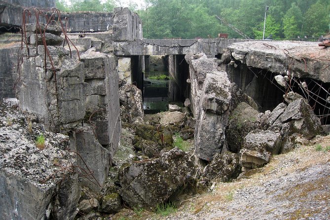 Full day Tour of WW2 in Northern France the Atlantic Wall, V1 and V2 Launching Sites From Bruges - Lunch, transport, and what the price covers