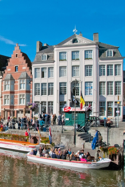 Ghent: 40 Minute Medieval Center Guided Boat Tour - Boarding at Ghent’s medieval harbor