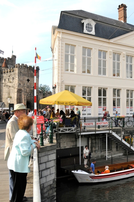 Ghent: 50-Minute Medieval Center Guided Boat Trip - Starting beside the Castle of the Counts