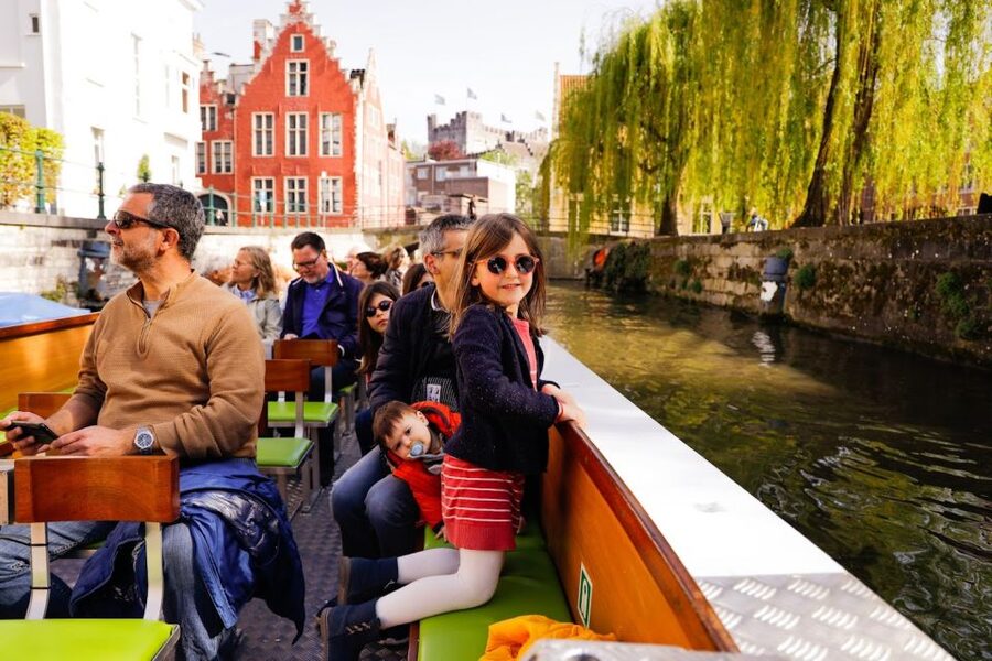 Ghent: 50-Minute Medieval Center Guided Boat Trip - Gravensteen, Ghent’s stone stronghold