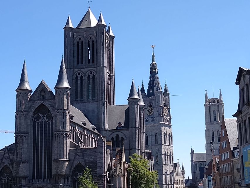 Ghent: Private Tour in Historical Center - The old harbor and the Lys riverfront
