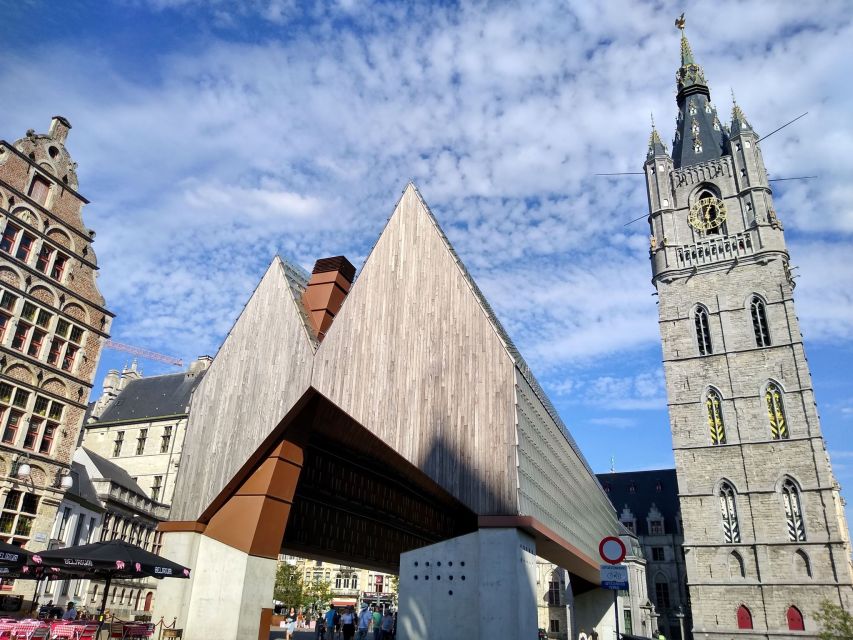 Ghent: Private Tour in Historical Center - The three-tower view from Saint Michael’s Bridge