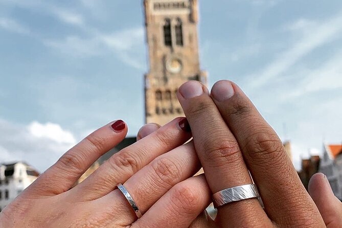 Handcraft your own silver ring in Bruges - Measuring and cutting the silver to fit