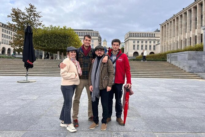 Historical Walking Tour: The Story of Brussels - by Legends - Saint-Géry Island after dark and by day