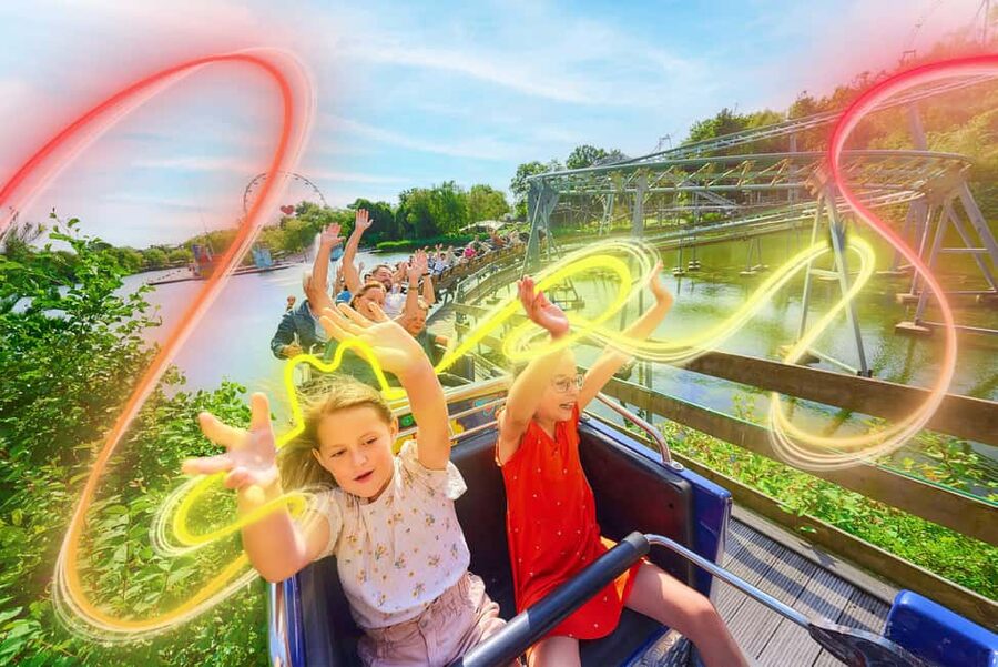 Lichtaart: Bobbejaanland Entry Ticket - A full day near Antwerp, Turnhout, or Hasselt